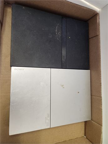 2 Playstation consoles