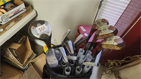 Golf Clubs & Golf Bag