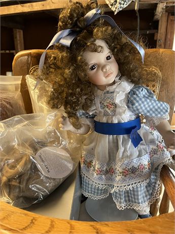 Doll and Doll Wigs