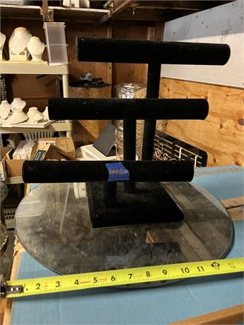 Jewelry Display and Mirror