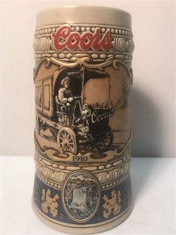 1989 Ceramarte Coors Beer Stein