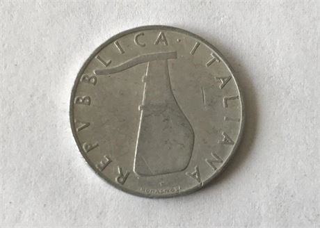1955 Italy 5 Lire