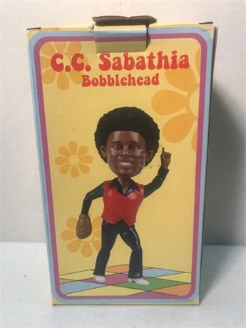 Cleveland Indians C.C. Sabathia Celebrate the 70's Bobblehead