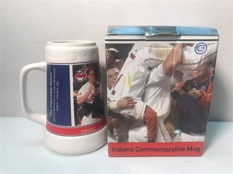 Cleveland Indians "The Impossible Return" Commemorative Mug