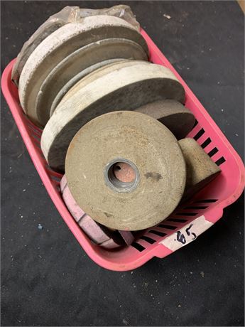Grinding Wheel Lot - Varying Sizes