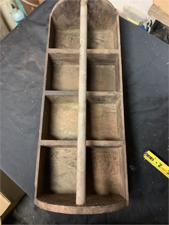 Vintage Wooden Carpenters Box Or Wooden Bottle Crate