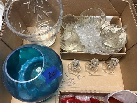 Glassware Lot