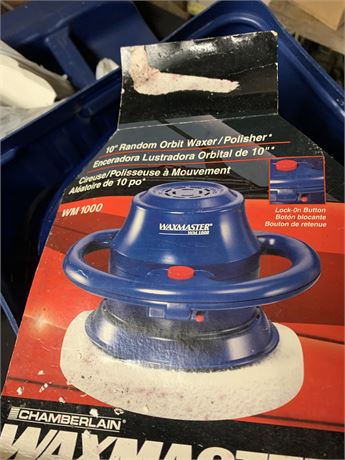 Chamberlain Waxmaster WM1000 Electric Orbital Buffer with Case