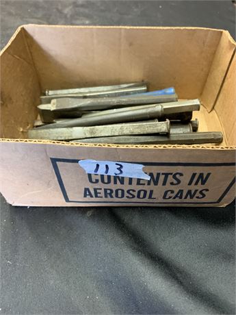 31 Piece Chisel Tool Lot