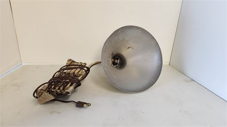 Vintage Clip On Desk Light