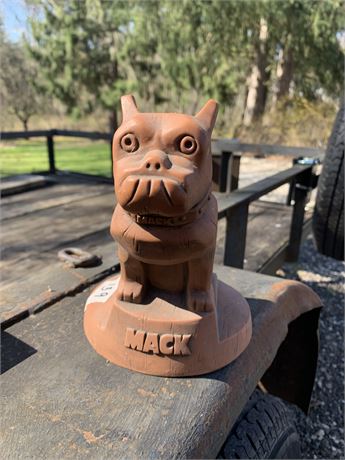 Mack Truck Bull Dog Statue Figurine