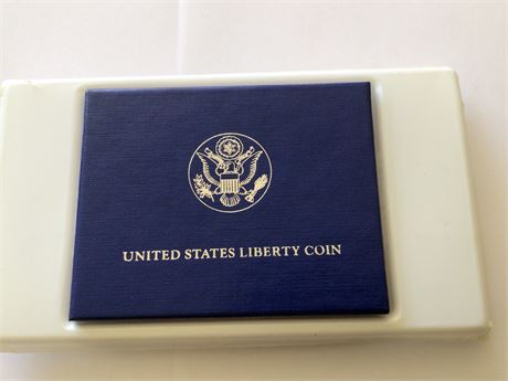1986 Liberty 1/2 Dollar Coin