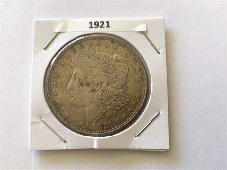 1921 Morgan Silver Dollar