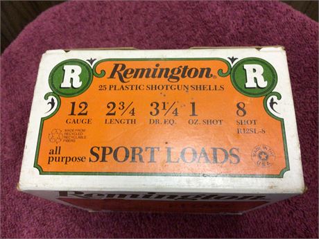 Box of 12 Gauge Shotgun Shells. Might be Reloads