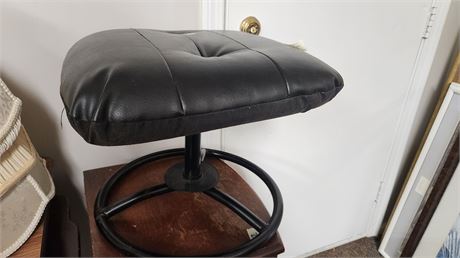 Small Black Footstool