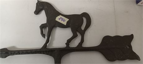 Cast Iron Horse Weather Vane