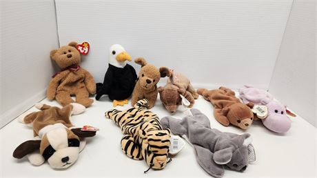 Lot Of Beanie Babies
