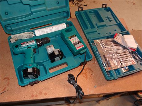 Drill with Bits