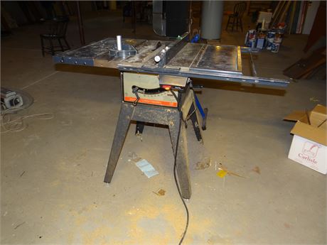 Craftsman 10" Table Saw with Work Holder