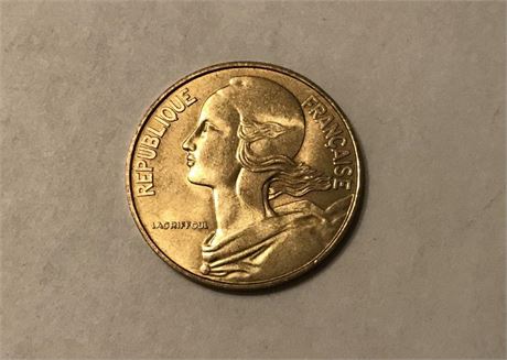 1982 France 20 Centimes