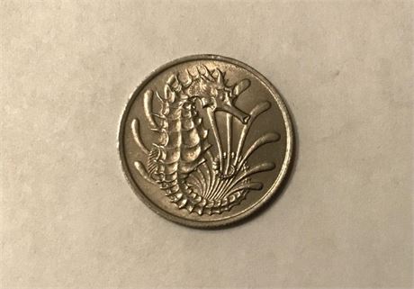 1967 Singapore 10 Cents