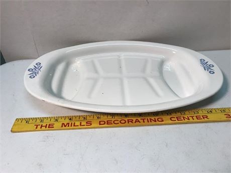 Corning Ware P-19 Meat Platter Dish