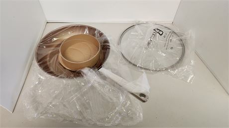 Perfect Green NuWave Cookware. 11.5 Frying Pan & Lid
