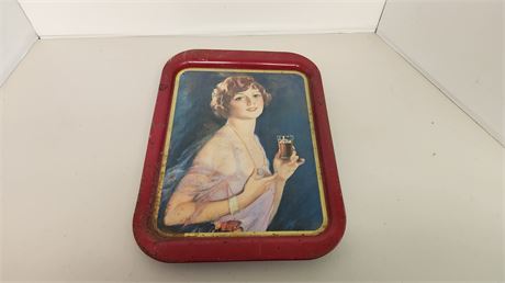 Vintage Coke Cola Metal Tray