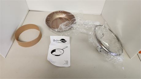 Perfect Green NuWave Cookware. 9 Inch Frying Pan & Lid