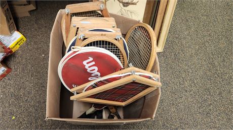 Lot Of Tennis Rackets