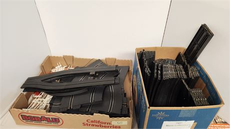 Slot Car Tracks. NO CARS