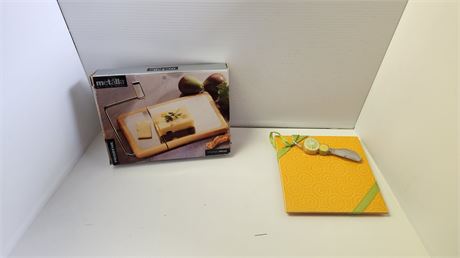 Cheese Slicer & Small Cheese Board