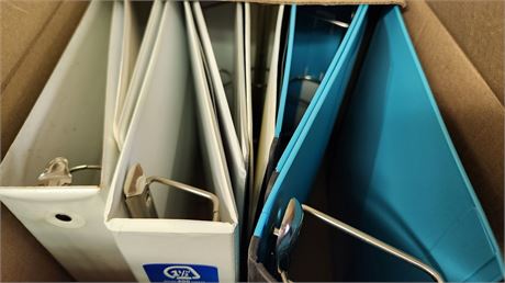 Lot Of Binders
