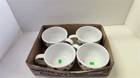 4 Soup Bowls