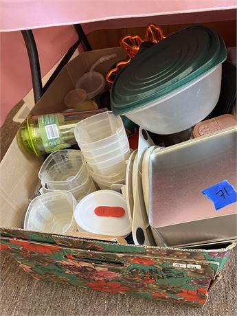 Storage Containers, Misc Lot