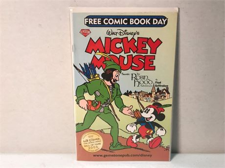 Walt Disney Mickey Mouse Robin Hood Comic