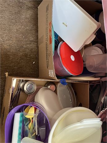 Storage Containers, Misc Lot
