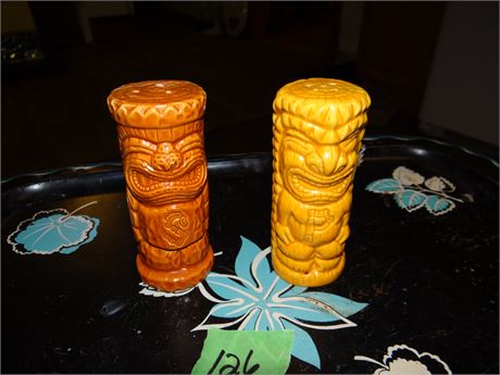 Tiki Salt and Pepper set
