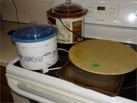 2 Crock Pots
