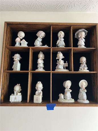 Precious Moments and Wall Display