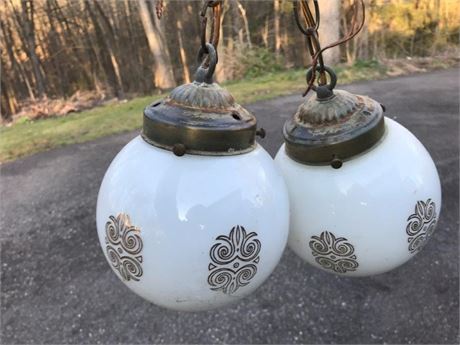Mid-Century Swag Light