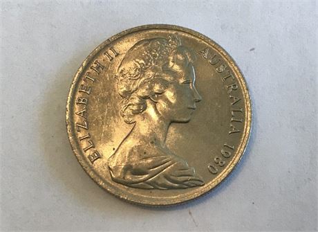 1980 Australia 10 Cent