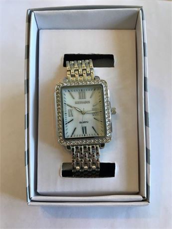 Kessaris Silver Tone Watch
