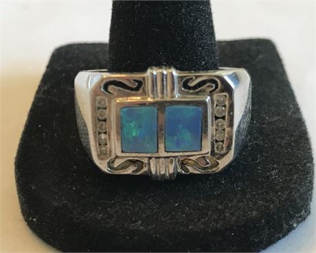 Stamped 14K 585 N Size 10 Ring