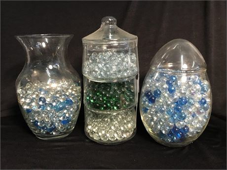 Glass Beads & Containers