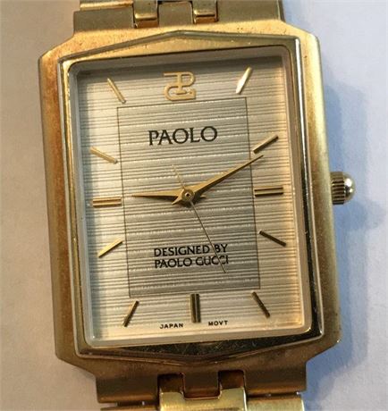 Paolo Designed by Paolo Gucci Watch