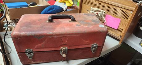 Tackle box with gear