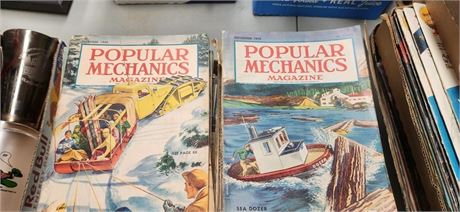 Lot of Popular Mechanics Books