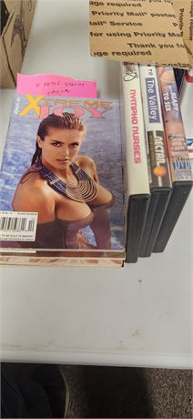 XXX movies and Magazines from the 90's