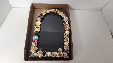 Decorated Wood Storage Container